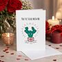 Funny Stuck With Me Valentine’s Card, thumbnail 2 of 6