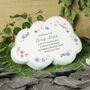 Personalised Floral Baby Memorial Cloud, thumbnail 1 of 3
