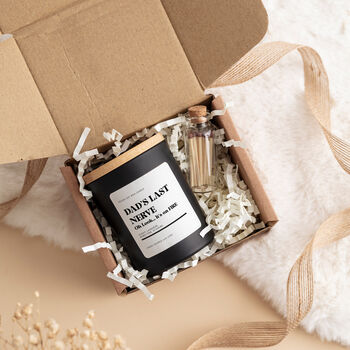 Funny Scented Soy Wax Candle Gift Set For Dad, 6 of 10