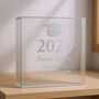 Graduation Achievement Personalised Crystal Token, thumbnail 1 of 7