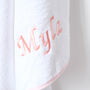 Personalised Bunny Hooded Towel, thumbnail 2 of 4