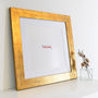 50x50cm Wide Gold Frame, thumbnail 1 of 2