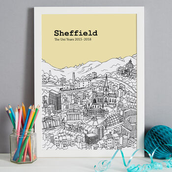 Personalised Sheffield Print, 6 of 10