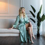 Long Satin Robes For Brides And Bridesmaids, thumbnail 1 of 12