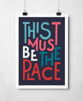 This Must Be The Place Print, 5 of 8