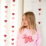 Valentines 'Mummy's Boy'/ 'Daddy's Girl Retro Embroidered Sweatshirt Jumpers, thumbnail 6 of 7