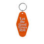 Hoy Motel Keyring Let The Good Times Roll Orange, thumbnail 2 of 4