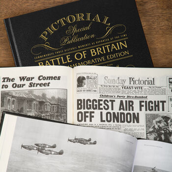 Battle Of Britain Personalised War History Deluxe Book, 4 of 12