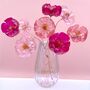 Pink Mix Bouquet Recycled Plastic Bottle Flowers, thumbnail 1 of 12
