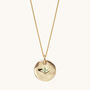 May Birthstone Necklace 18ct Gold Plate, thumbnail 2 of 6