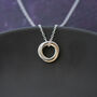 30th Gold And Silver Necklace, thumbnail 2 of 9