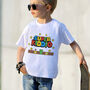 Super Daddio And Babio Gaming T Shirt And Baby Grow Set, thumbnail 3 of 4