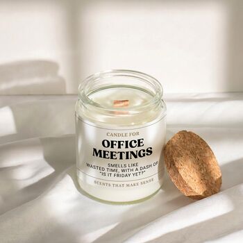 Funny Candle Colleague Gift Office Meetings, 3 of 5