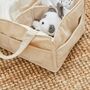 Personalised Cream Nappy Caddy, thumbnail 4 of 4