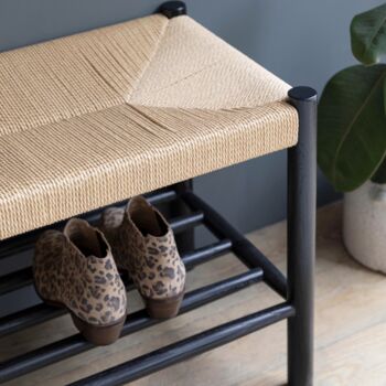 Oak Hallway Bench Various Finishes, 4 of 4