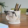 Cat Ceramic Pencil And Glasses Holder Stand, thumbnail 1 of 7