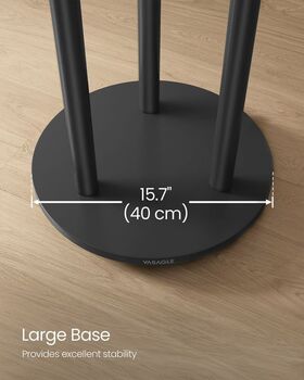 Coat Rack Coat Stand Hall Tree With Shelves, 5 of 6