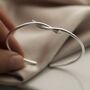 Sterling Silver Twisted Cuff, thumbnail 8 of 9