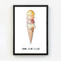 Cool Kids Club Ice Cream Print, thumbnail 2 of 5