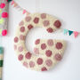 Pink Polka Dot Decorative Letter, thumbnail 1 of 6