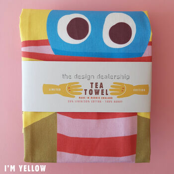 'Pot People' Full Colour Tea Towel Designs, 4 of 9