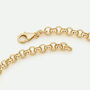 9ct Yellow Gold Rolo Chain Necklace 18 Inch, thumbnail 5 of 6
