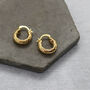 Classic Gold Hoops, thumbnail 2 of 4