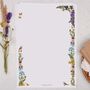 A4 Letter Writing Paper With Meadow Flower Border, thumbnail 1 of 4