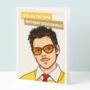 Harry Styles Inspired Birthday Card, thumbnail 1 of 4