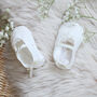 Girls Christening Booties Evelyn, thumbnail 6 of 7