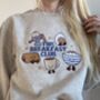 The Breakfast Club Embroidered Sweatshirt, thumbnail 1 of 7