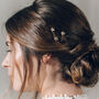 Star Swarovski Crystal Wedding Headband And Hair Pins, thumbnail 5 of 7