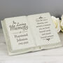 Personalised In Loving Memory Memorial Book, thumbnail 3 of 3