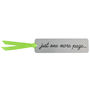 'Just One More Page' Metal Bookmark, thumbnail 8 of 10