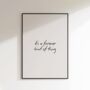 It's A Forever Kind Of Thing Print, thumbnail 1 of 7