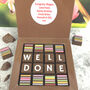 Personalised Well Done Message Chocolates, thumbnail 6 of 8