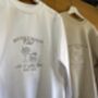 Custom Honeymoon Club Design Embroidered Sweatshirt, thumbnail 1 of 4