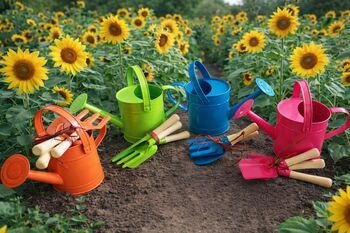 Gardening Tools For Children With Seedtube Of Flowers, 2 of 6