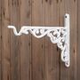 Ivory Garden Hanging Basket Bracket, thumbnail 1 of 6