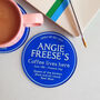 Personalised Blue Plaque Coaster, thumbnail 2 of 5