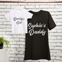 Personalised Father's Day Daddy And Child T Shirt Set, thumbnail 1 of 9