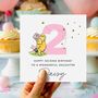2nd Birthday Card Winnie The Pooh Son *Fully Personalised, thumbnail 2 of 2