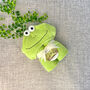 Personalised Bubbles The Frog Baby Towel, thumbnail 8 of 8