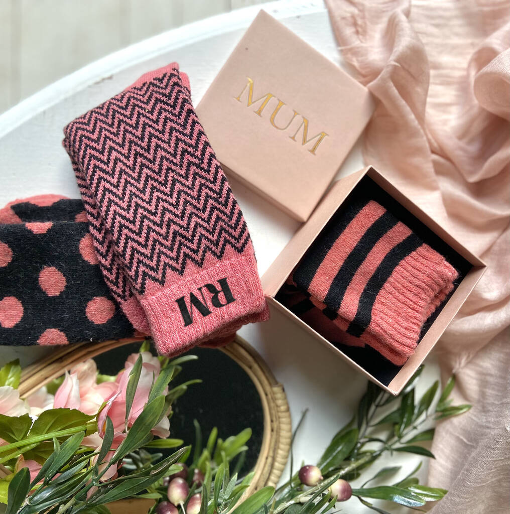 Personalised Socks In Gift Box