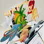 Cruise Themed 3D Birthday Card, thumbnail 4 of 6