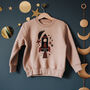 Space Rocket Personalised Initial Jumper, thumbnail 2 of 11
