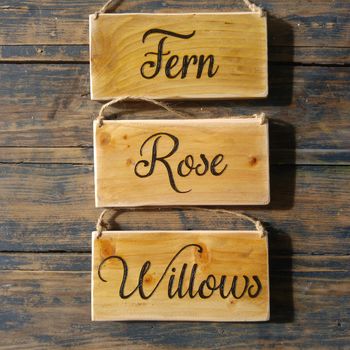 Personalised Wooden Name Sign, 5 of 5