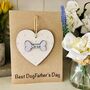 Personalised Father's Day Dog Pooch Keepsake Card, thumbnail 7 of 8