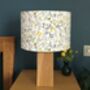 Ashbee Chartreuse Floral Drum Lampshade, thumbnail 4 of 9