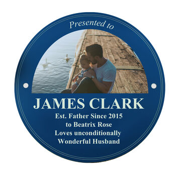 Personalised Father's Day Heritage Plaque, 5 of 5